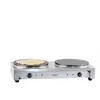 Casselin CCD35E crepe maker 2 crêpe(s) 2200 W Roestvrijstaal