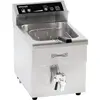 Casselin CFIV8 - Friteuse à induction avec vanne de vidange 8 litres