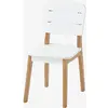 Vertbaudet Chaise Maternelle Outdoor/Indoor Tropicool Blanc