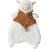 Doudou mouton bi-matière avec mallette beige TU