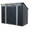 Abri De Jardin Acier 4.59 M2. Avec Kit D'ancrage Inclus