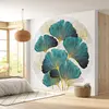 Papier peint rond / cercle - Motif fleurs - 3617689749709 - Diamètre 3...