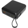 Akashi Batterie de Secours Cable 22.5W Charge Rapide - Noir