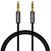 AKASHI Cable Audio Stereo Jack / Jack - 35Mm Male/Male - Noir 1 Metre
