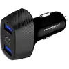 AKASHI Turbo Cac 37W Usb Type-C + 2X Usb-A Carbone Noir