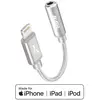 Akashi Adaptateur Audio Lightning MFI vers Jack 3.5 mm Argent