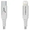 AKASHI Cable Renforce Usb Type-C Vers Lightning Mfi Apple- Blanc