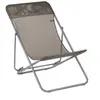 Lafuma Maxi Transat - Strandstoel - Verstelbaar - Inklapbaar - Graphite