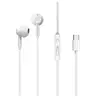 Ecouteurs intra-auriculaire filaires USB-C Swingson Blanc
