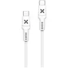 Câble Wefix USB-C vers USB-C 60 W 1 m Blanc