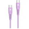 Cable USB-C vers USB-C 1M Violet