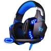 Hobby Tech Casque gamer filaire Jack 3,5mm G2100 compatible PS4 / XBOX ONE / PS3 / XBOX 360 / PC Bleu