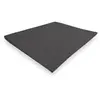 Soleil d'ocre Percale Drap Plat, Coton, Anthracite, 240 x 300 cm