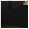 Soleil d'ocre, Drap Plat en Coton 57 Fils 260x300 cm UNI Noir