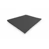 Soleil d'ocre Percale Drap Plat, Coton, Anthracite, 260 x 300 cm