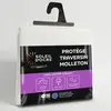 Protège taie de traversin en coton 45x140 cm MOLLETON par Soleil docre