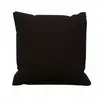 Coussin en coton 40x40 cm PANAMA noir, par Soleil d'Ocre