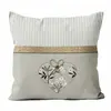 Soleil d'ocre, Coussin en Coton 40x40 cm Oreillet Aimee