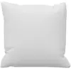 Soleil d'ocre, Coussin en Coton 40x40 cm Panama Blanc