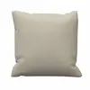 Soleil d'ocre, Coussin en Coton 40x40 cm Panama Lin
