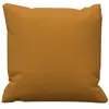 Soleil d'ocre, Coussin en Coton 40x40 cm Panama Moutarde