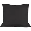 Soleil d'ocre, Taie d'oreiller en Coton 63x63 cm Percale Anthracite
