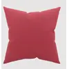 Atmosphère, Taie d'oreiller Unie 63x63 cm Rouge