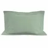 Soleil d'ocre TAIE US VP 50X70 Vert Eau Coton