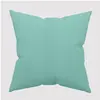 Housse de coussin 40x40 cm adele bleu lagon, par Soleil d'Ocre