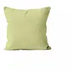 Soleil d'ocre Housse de Coussin 40X40 cm Alix Vert Citron