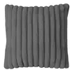 Housse de coussin flanelle 60x60 cm HIMALAYA gris, par Soleil d'ocre