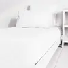 Atmosphère Drap Housse uni 80x190 cm ZZZ Blanc
