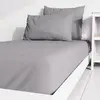 Atmosphère Drap housse uni 90x190 cm zzz gris