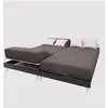 Soleil d'Ocre, Drap Housse TPR en Coton 57 Fils 2x70x190 cm UNI Brun