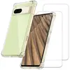 EVETANE Coque compatible Pixel 7a antichoc Transparente + 2 vitres