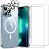 EVETANE Coque Anti-choc Magsafe compatible Iphone 13 Pro Max Transpare...