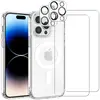 EVETANE Coque Anti-choc Magsafe compatible Iphone 14 Pro Transparente ...
