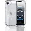 EVETANE Coque Anti-choc Magsafe compatible iPhone 16e Transparente + 2...