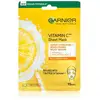 Garnier Skin Naturals Vitamin C Sheet Mask - Moisturizing Textile Mask To Brighten The Skin With Vitamin C 28.0g
