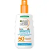 Garnier Ambre Solaire Sensitive Expert Kids Zonnebrandspray SPF 50+ Zonnebrand voor de Kinderhuid met Ceramide Protect 150ml