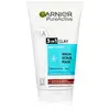 Garnier, Nettoyant pour le visage, Pure Cleaning Gel Gommage et Masque...