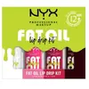 NYX Professional Makeup Fat Oil Lip Drip Kit, Lip Gloss x4, 12h d'Hydr...