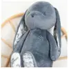 Tartine et Chocolat Peluche Augustin le lapin bleu (25 cm)