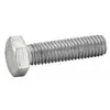 Acton - Vis à métaux tête hexagonale - Filetage total - Inox A2 6x8 mm...