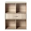 COMPO Meuble de rangement 1 tiroir et 4 cases bois clair - L62 x P29,5...
