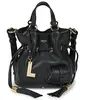 Sac à main Lancel 1er Flirt - Noir - Cuir - Rabat - 21x20x13 cm