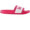 Claquettes femme Le Coq Sportif Wording - honey suckle/blanc - 40
