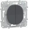 Va et vient - double - 10a - anthracite Schneider Electric s340214 - Anthracite