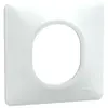 Schneider Electric - S320702 - Plaque 1 poste Ovalis Blanc
