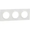 SCHNEIDER ELECTRIC Plaque de finition 3 postes Odace Styl blanc
